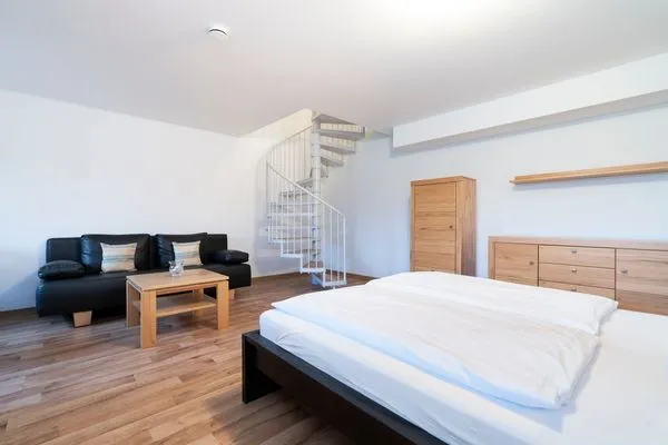 Schlafzimmer Wohnpark am Mühlenteich Ferienwohnung Nr. 28