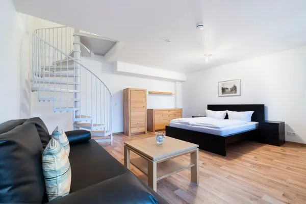 Schlafzimmer Wohnpark am Mühlenteich Ferienwohnung Nr. 28