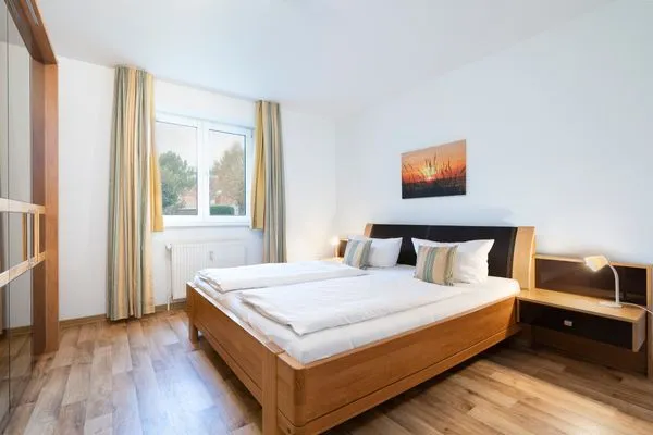 Schlafzimmer Wohnpark am Mühlenteich Ferienwohnung Nr. 28