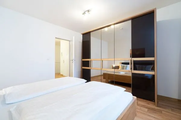 Schlafzimmer Wohnpark am Mühlenteich Ferienwohnung Nr. 28