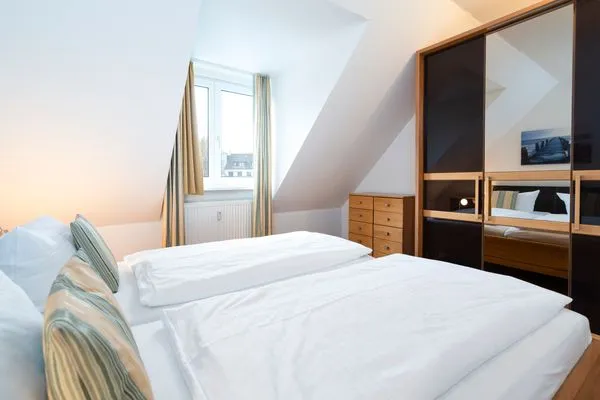 Schlafzimmer Wohnpark am Mühlenteich Ferienwohnung Nr. 35