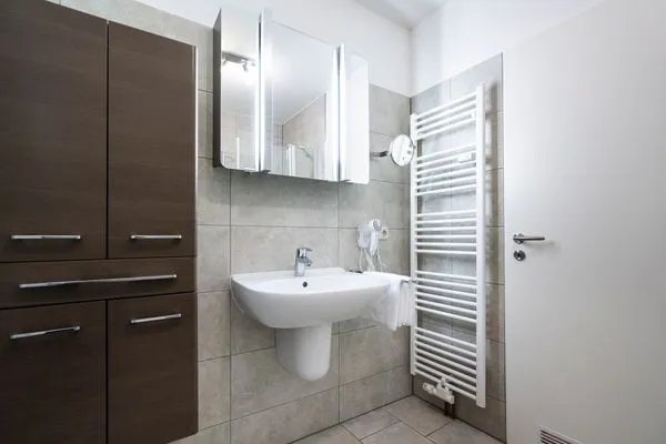 Badezimmer Wohnpark am Mühlenteich Ferienwohnung Nr. 35