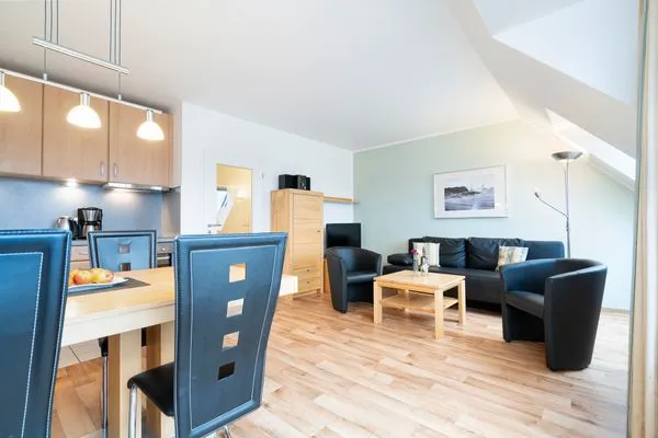 Wohnzimmer Wohnpark am Mühlenteich Ferienwohnung Nr. 35