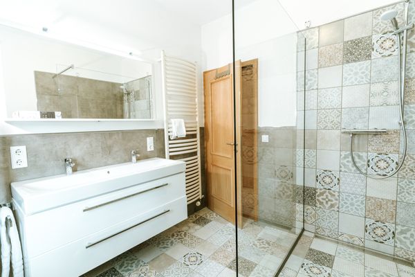 Altes Bauernhaus Bauernwohnung Schmallenberg - Badezimmer