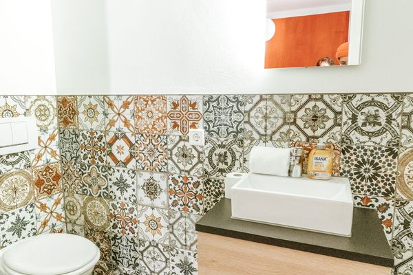 Altes Bauernhaus Bauernwohnung Schmallenberg - Gäste-WC