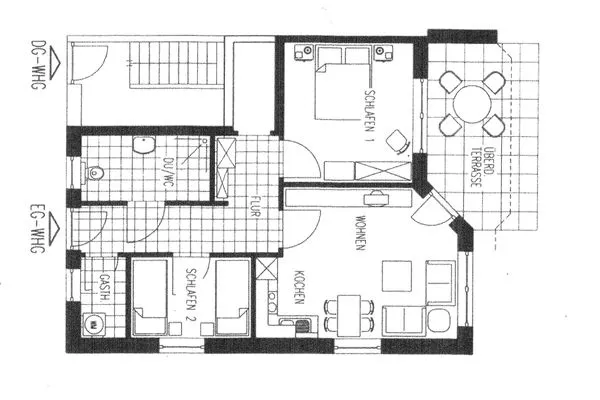 Grundriss Zur Hanse Wohnung 3.1 - Zur Hanse Ost