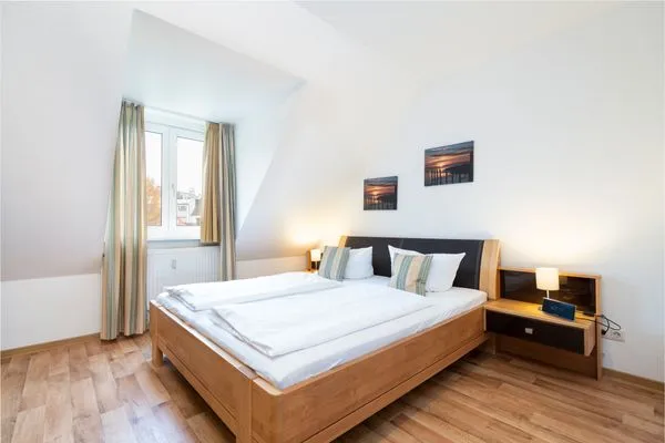 Schlafzimmer Wohnpark am Mühlenteich Ferienwohnung Nr. 34