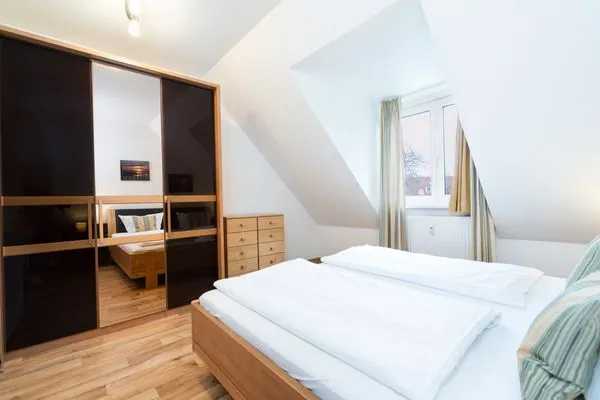 Schlafzimmer Wohnpark am Mühlenteich Ferienwohnung Nr. 34