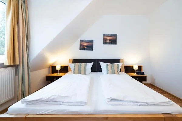 Schlafzimmer Wohnpark am Mühlenteich Ferienwohnung Nr. 34