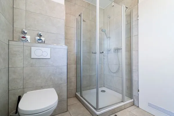 Badezimmer Wohnpark am Mühlenteich Ferienwohnung Nr. 34