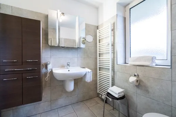 Badezimmer Wohnpark am Mühlenteich Ferienwohnung Nr. 34