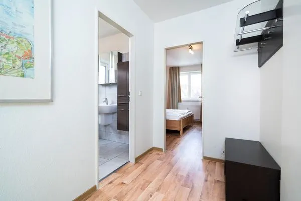 Empfang Wohnpark am Mühlenteich Ferienwohnung Nr. 33