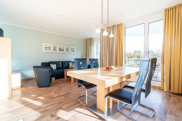 Wohnzimmer Wohnpark am Mühlenteich Ferienwohnung Nr. 33