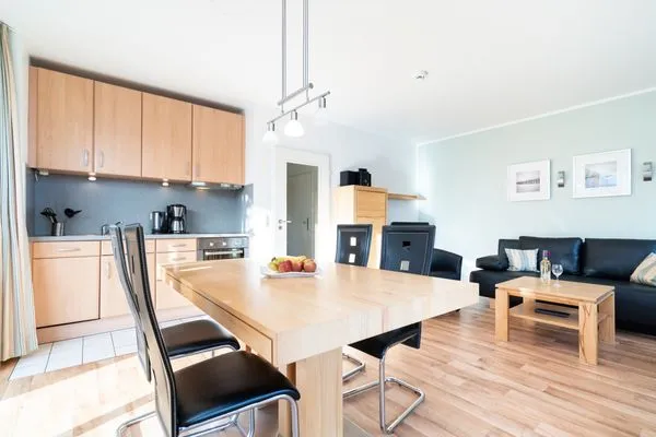 Wohnzimmer Wohnpark am Mühlenteich Ferienwohnung Nr. 33