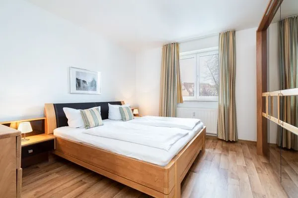 Schlafzimmer Wohnpark am Mühlenteich Ferienwohnung Nr. 33