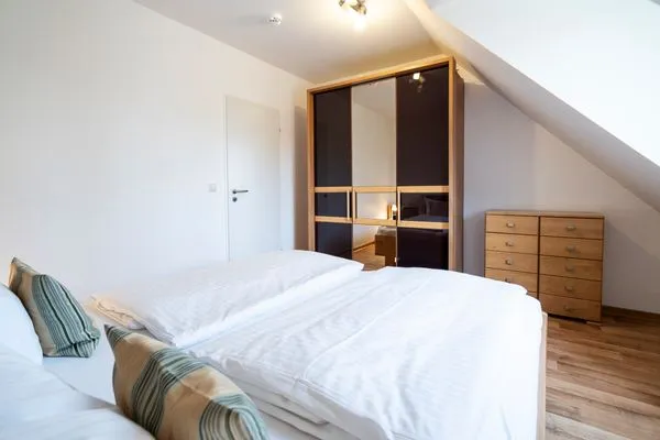 Schlafzimmer Wohnpark am Mühlenteich Ferienwohnung Nr. 36