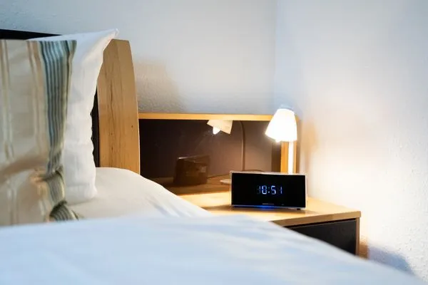 Schlafzimmer Wohnpark am Mühlenteich Ferienwohnung Nr. 36