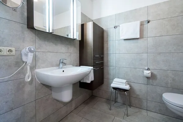 Badezimmer Wohnpark am Mühlenteich Ferienwohnung Nr. 36