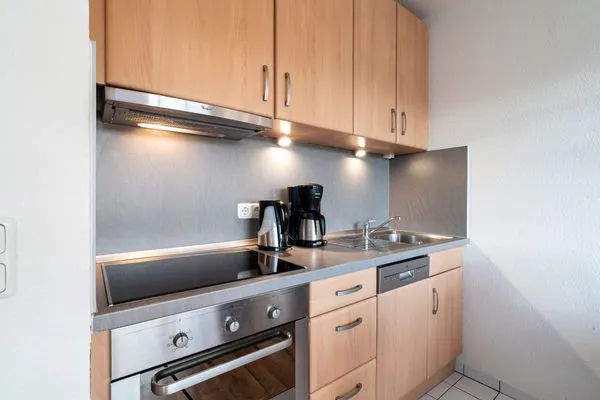 Küche / Küchenzeile Wohnpark am Mühlenteich Ferienwohnung Nr. 36