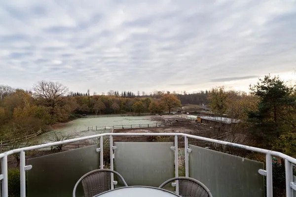 Balkon Wohnpark am Mühlenteich Ferienwohnung Nr. 36