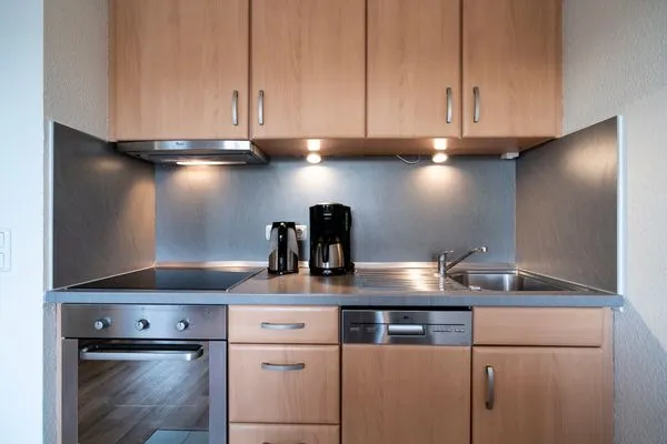 Küche / Küchenzeile Wohnpark am Mühlenteich Ferienwohnung Nr. 36