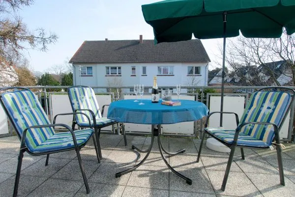 Balkon Zur Hanse Wohnung 4.5 - Zur Hanse West