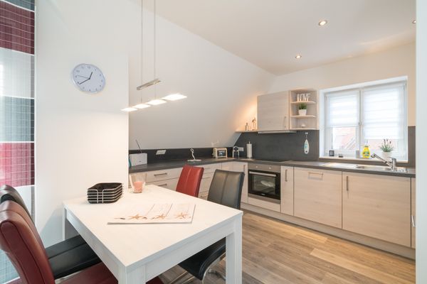  Wohnung Kleine Auszeit Dorf - Küche / Küchenzeile