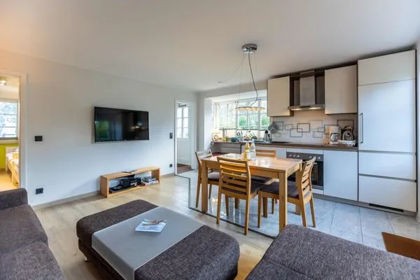 Wohnzimmer  Ferienwohnung Merle