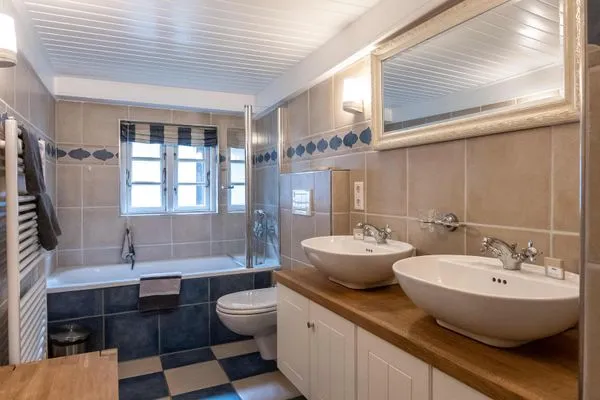 Badezimmer  Ferienhaus Strandgut