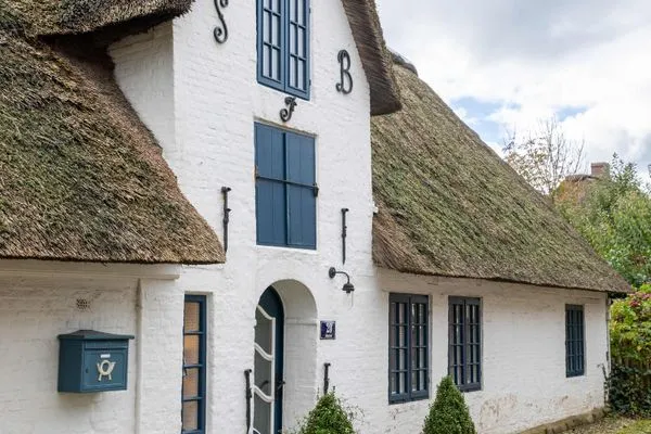 Fassade / Eingang  Ferienhaus Strandgut