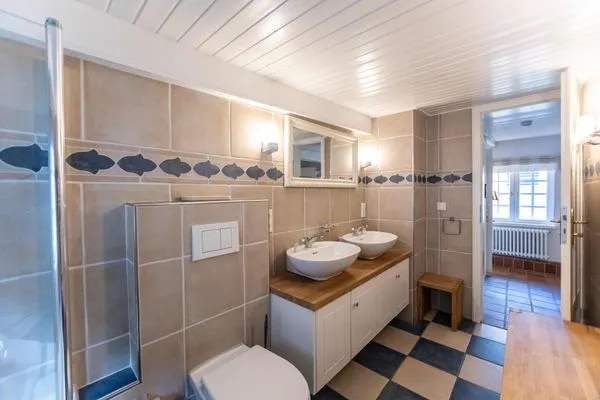 Badezimmer  Ferienhaus Strandgut
