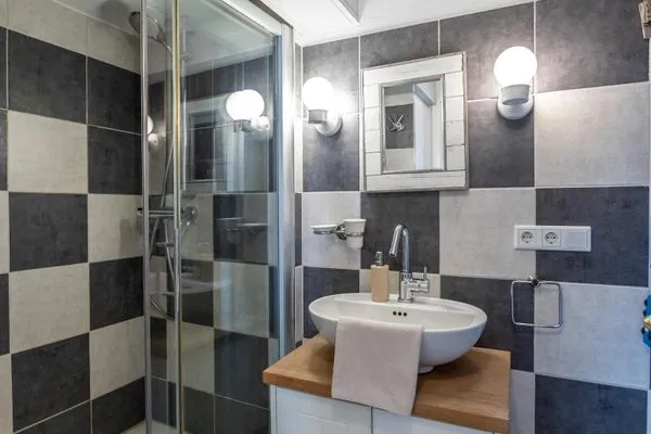 Badezimmer  Ferienhaus Strandgut