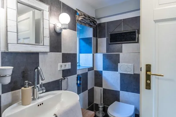 Badezimmer  Ferienhaus Strandgut