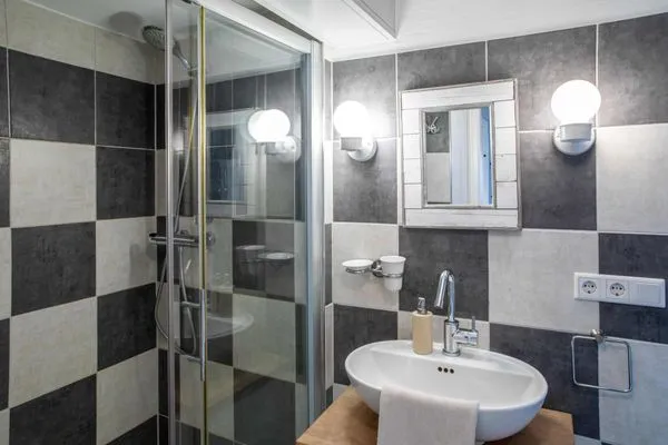 Badezimmer  Ferienhaus Strandgut