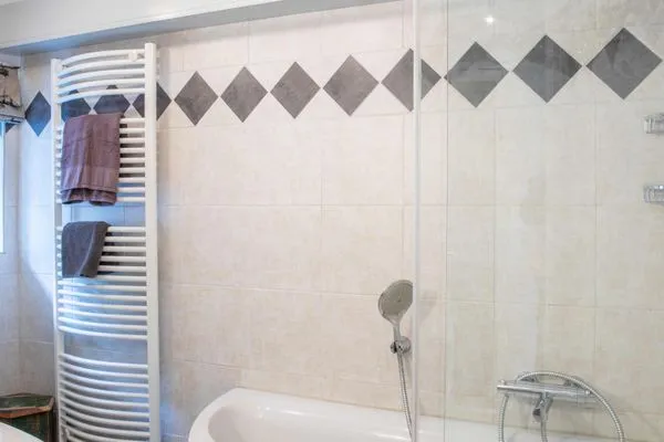 Badezimmer  Ferienhaus Strandgut