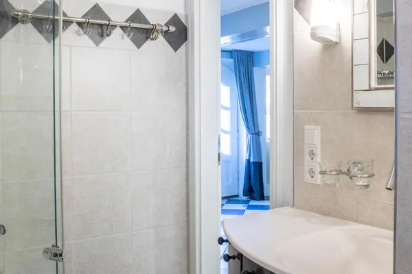 Badezimmer  Ferienhaus Strandgut