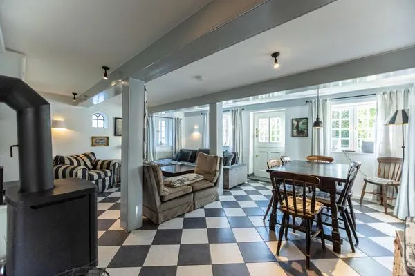 Wohnzimmer  Ferienhaus Strandgut