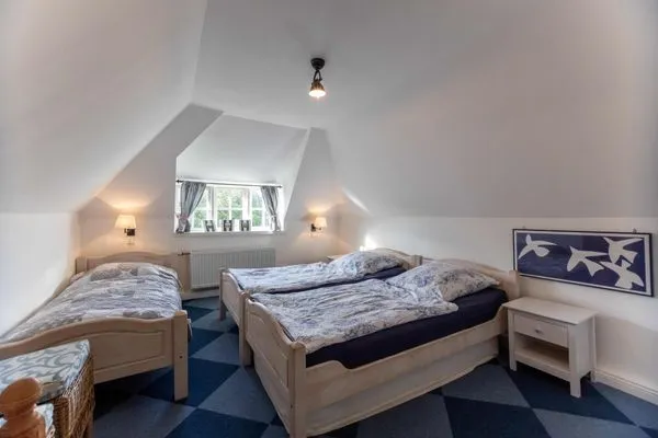 Schlafzimmer  Ferienhaus Strandgut