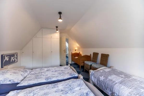 Schlafzimmer  Ferienhaus Strandgut