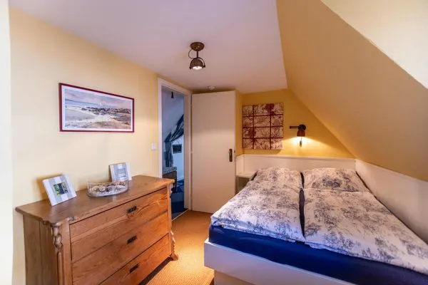 Schlafzimmer  Ferienhaus Strandgut