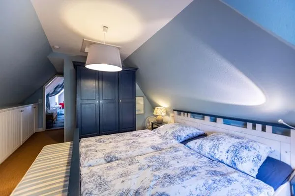 Schlafzimmer  Ferienhaus Strandgut