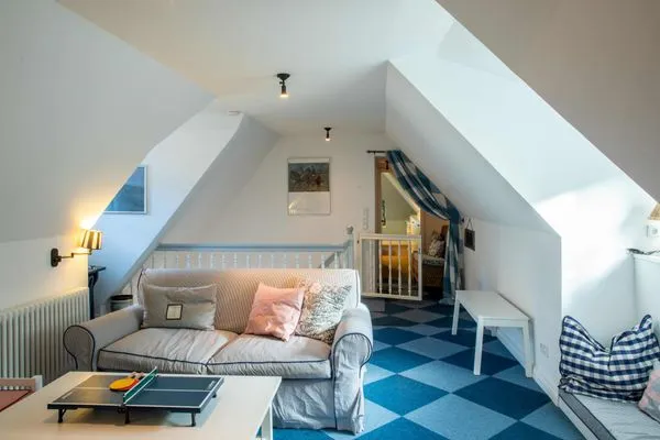 Wohnzimmer  Ferienhaus Strandgut