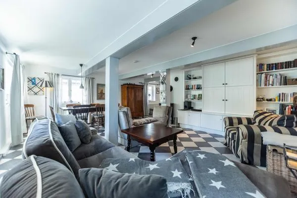 Wohnzimmer  Ferienhaus Strandgut