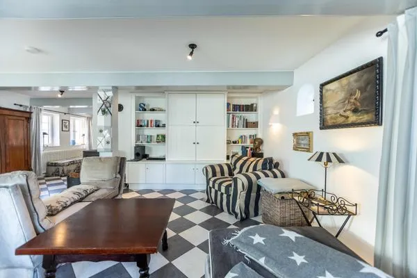 Wohnzimmer  Ferienhaus Strandgut