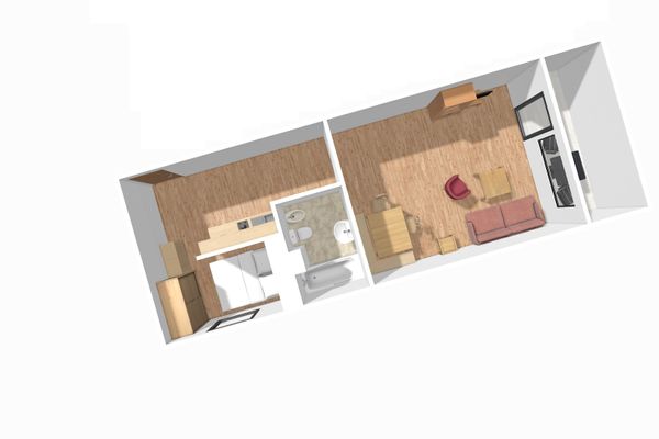 Allgäuer Appartementhaus Bergsonnenappartement I / Whg. 8  - Grundriss