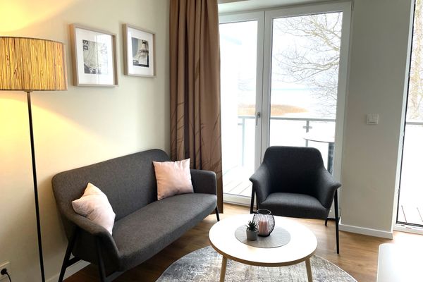 Haus Barth Appartement 17 Zingst - Wohnzimmer