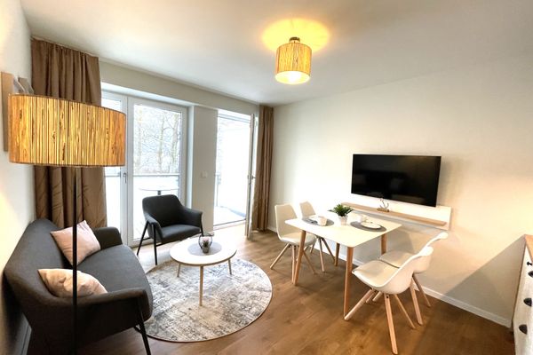 Haus Barth Appartement 17 Zingst - Wohnzimmer