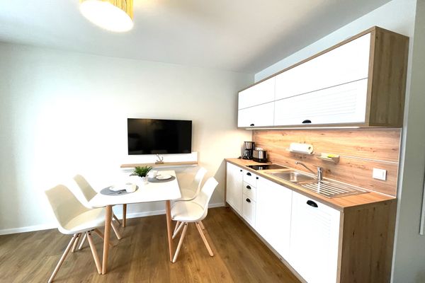 Haus Barth Appartement 17 Zingst - Küche / Küchenzeile