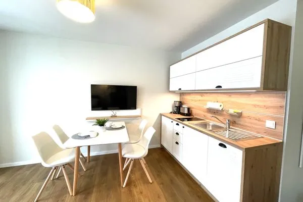 Haus Barth Appartement 17 Zingst - Küche / Küchenzeile