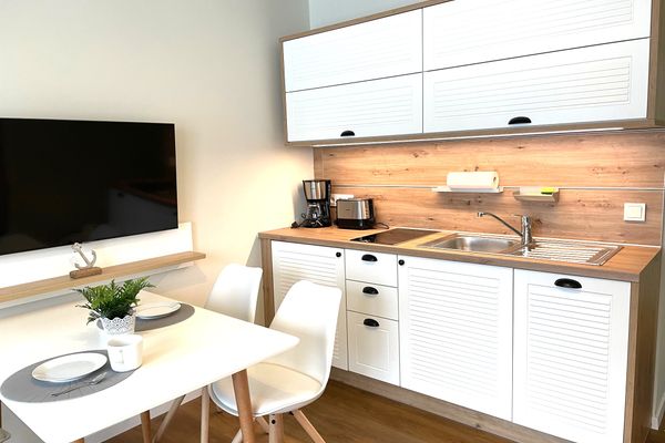 Haus Barth Appartement 17 Zingst - Küche / Küchenzeile